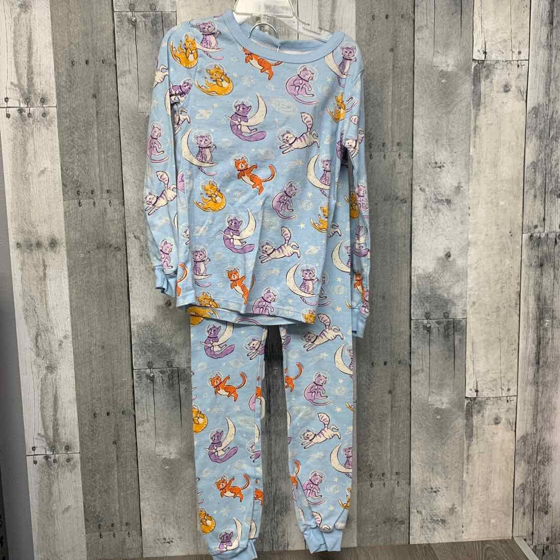 Size 8 Blue Print Members Mark 2pc PJs