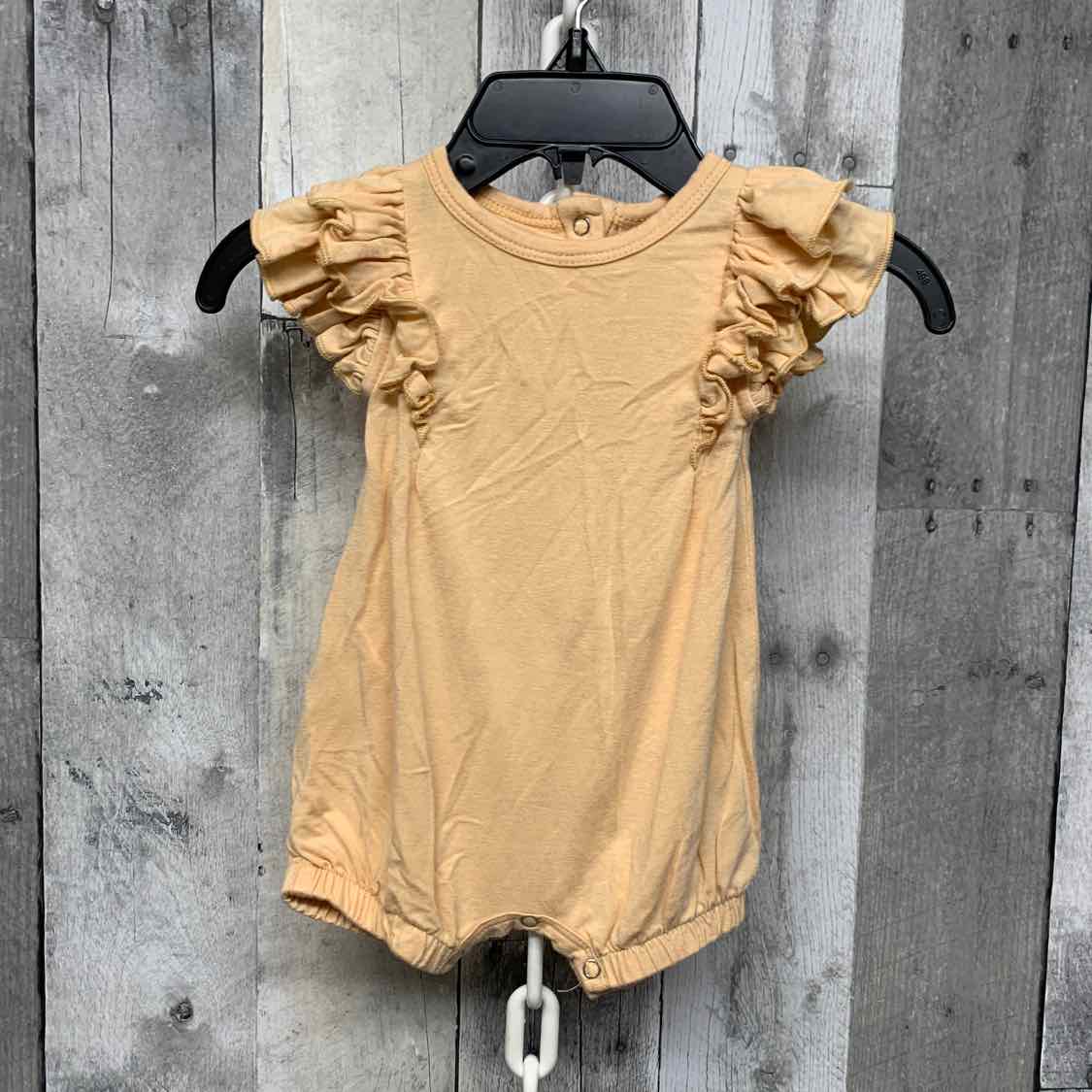 Size 0-3 Months Nude Bamboo Romper