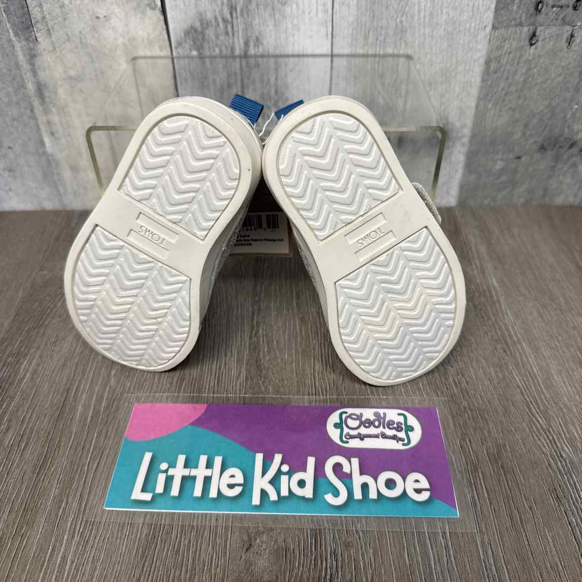 Size 6 Gray Toms Sneakers