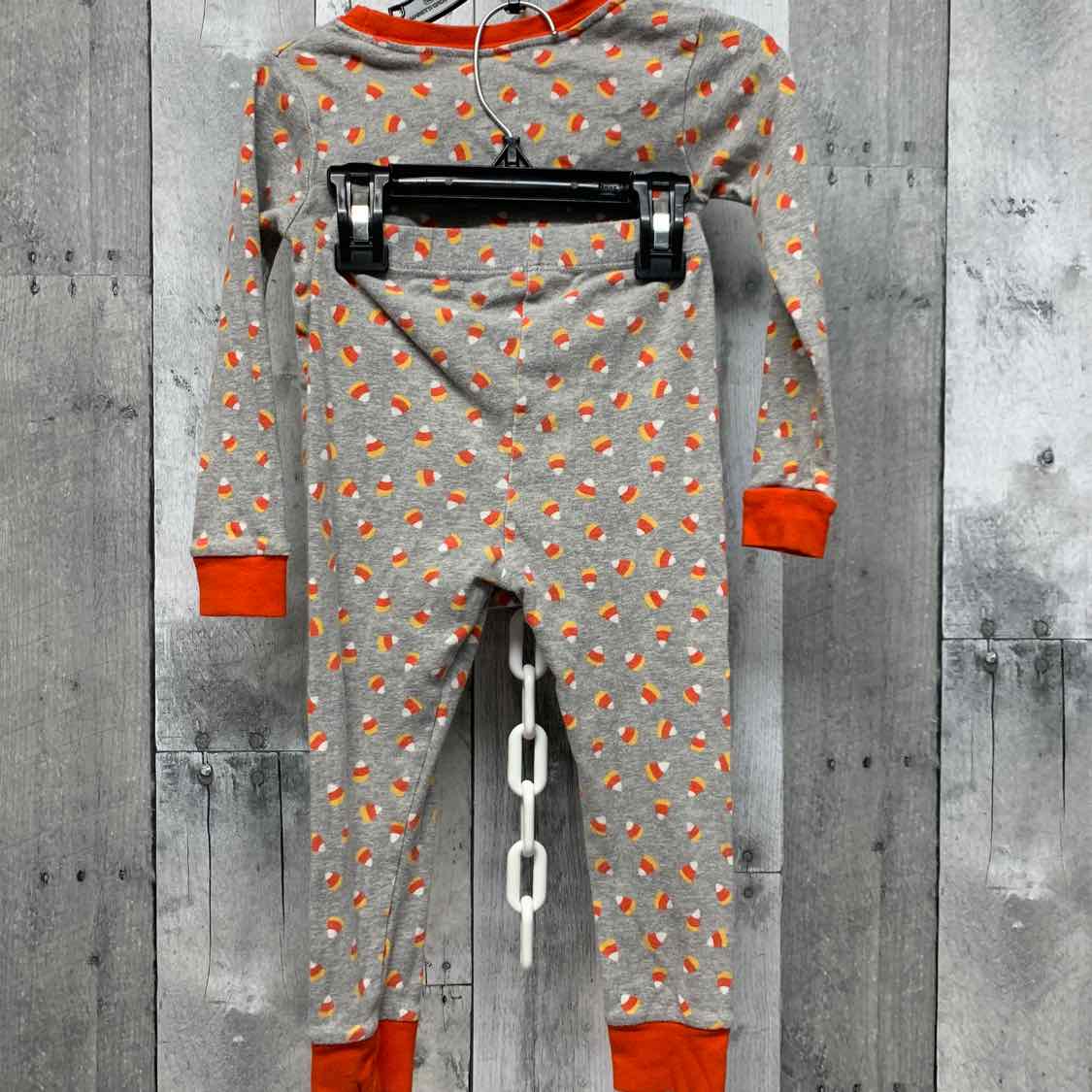 Size 3T Gray Holiday Brands 2pc PJs