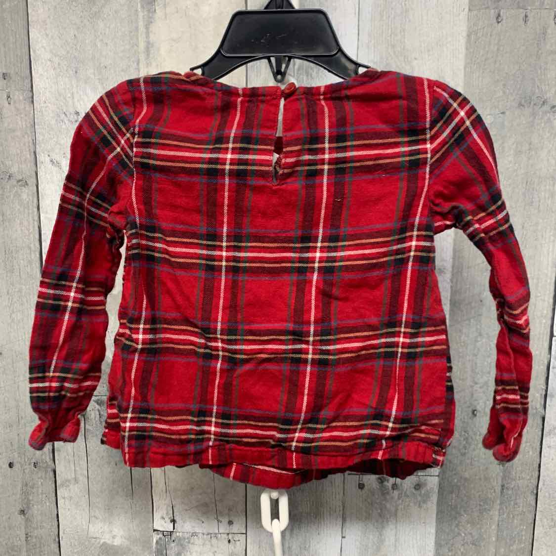 Size 24 Months Red/Gold Carter's Long Sleeve Shirt