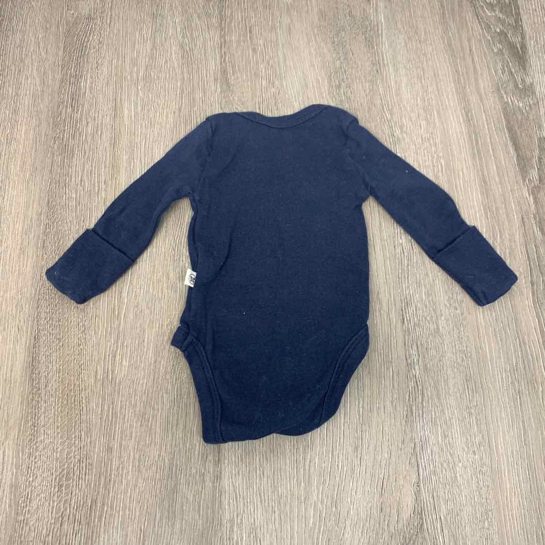 Size Preemie Navy B Brand Bodysuit - OodlesCB