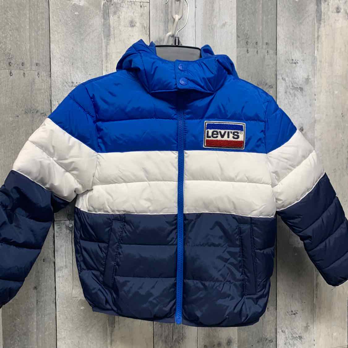 Size 5 Blue/Navy Levi Snow Jacket