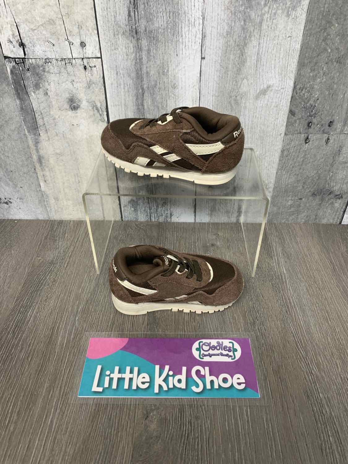 Size 5 Brown/Tan Reebok Sneakers