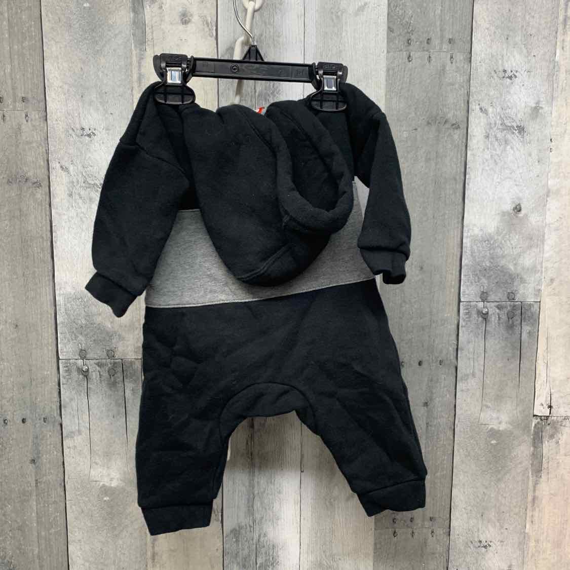 Size 6-9 Months Black/Gray Sport Brand Light Jacket