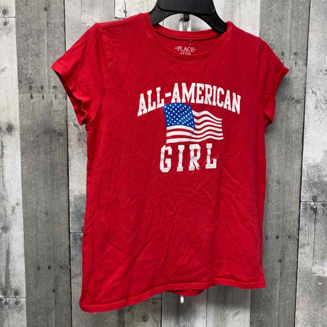 Size 10/12 Red Graphic Children's Place T Shirt