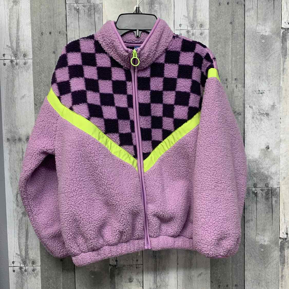 Size 10/12 Purple/Green Old Navy Heavy Jacket
