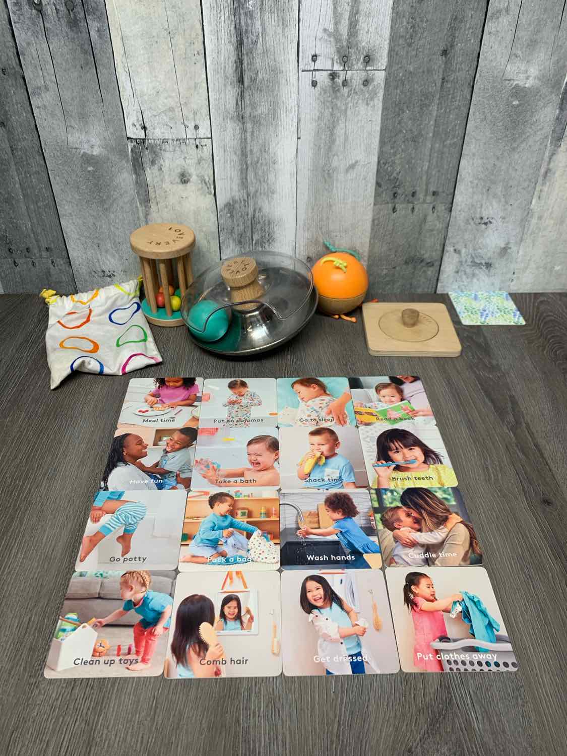 Lovevery Tan/Orange Misc Baby Toy