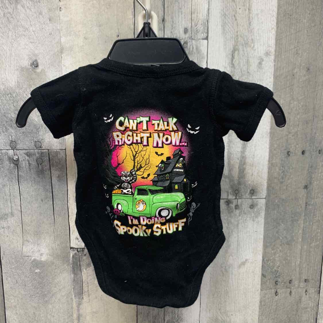 Size 3 Months Black Graphic B Brand Bodysuit