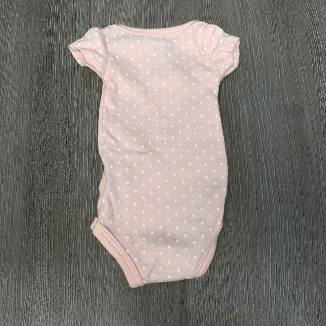 Size Preemie Pink/White Mid Brand Bodysuit