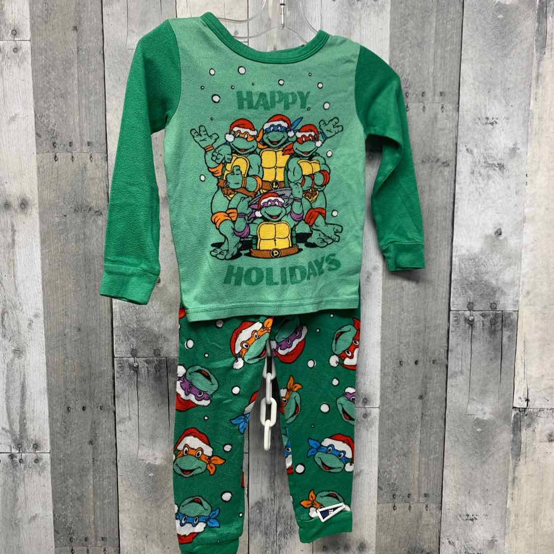 Size 6 Green Nickelodeon 2pc PJs