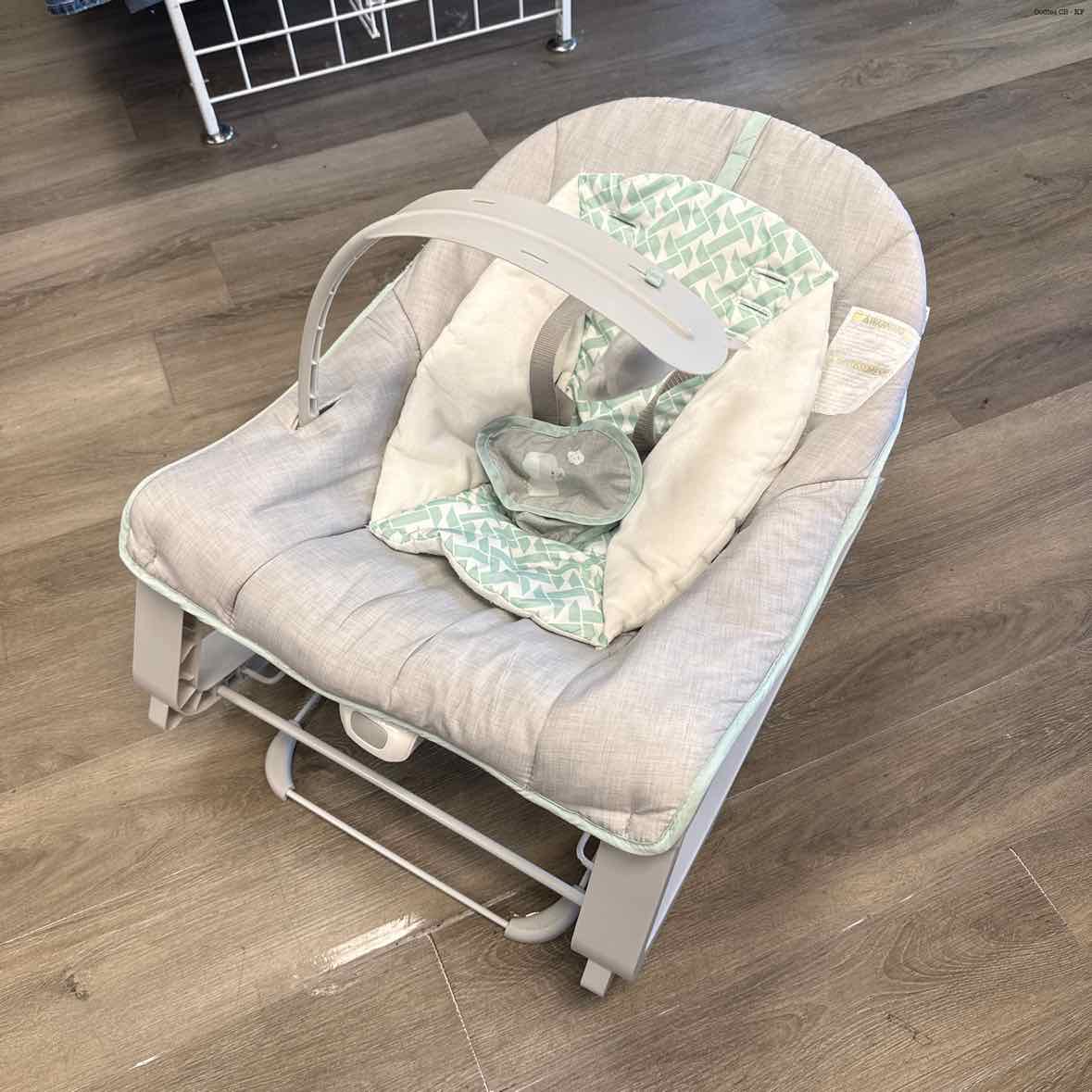 Ingenuity Gray/Teal Rocker