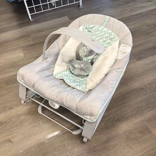 Ingenuity Gray/Teal Rocker