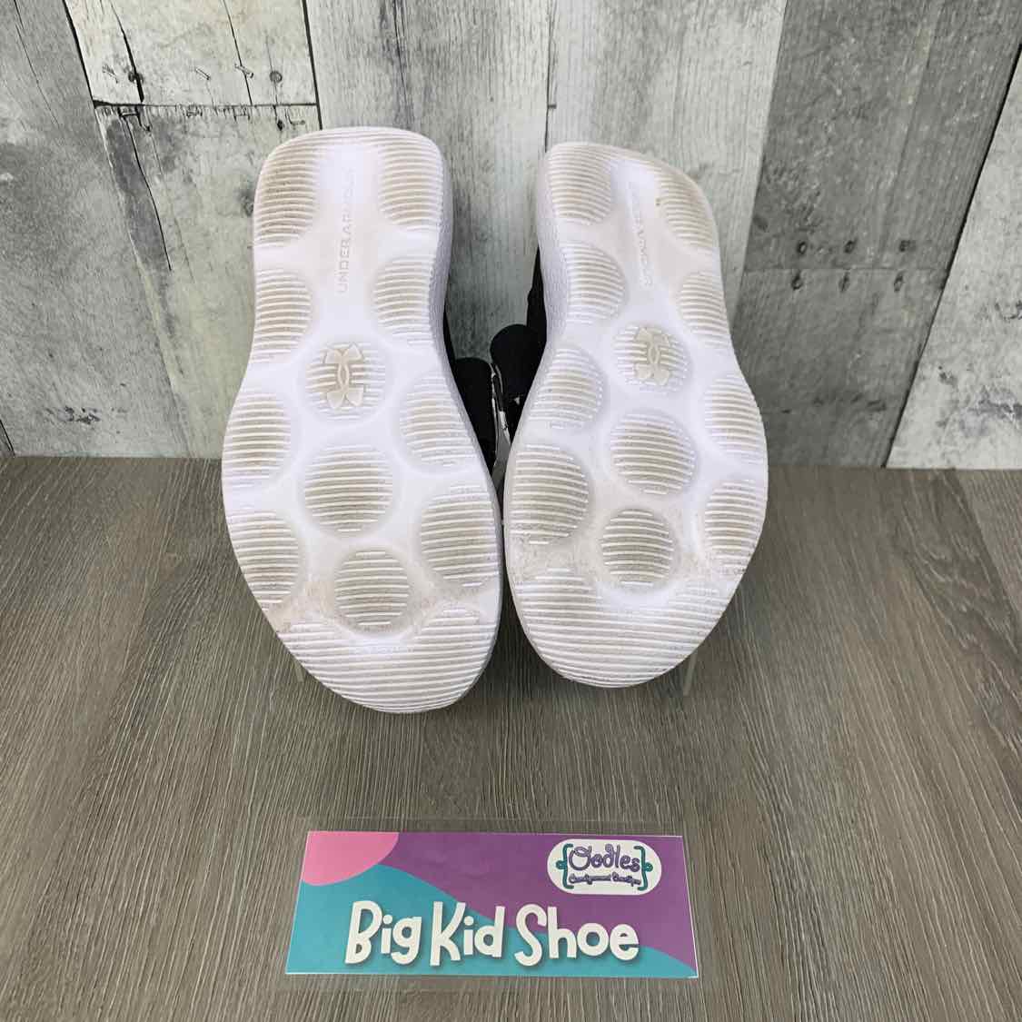 Size 3 Black/White Sport Brand Sneakers