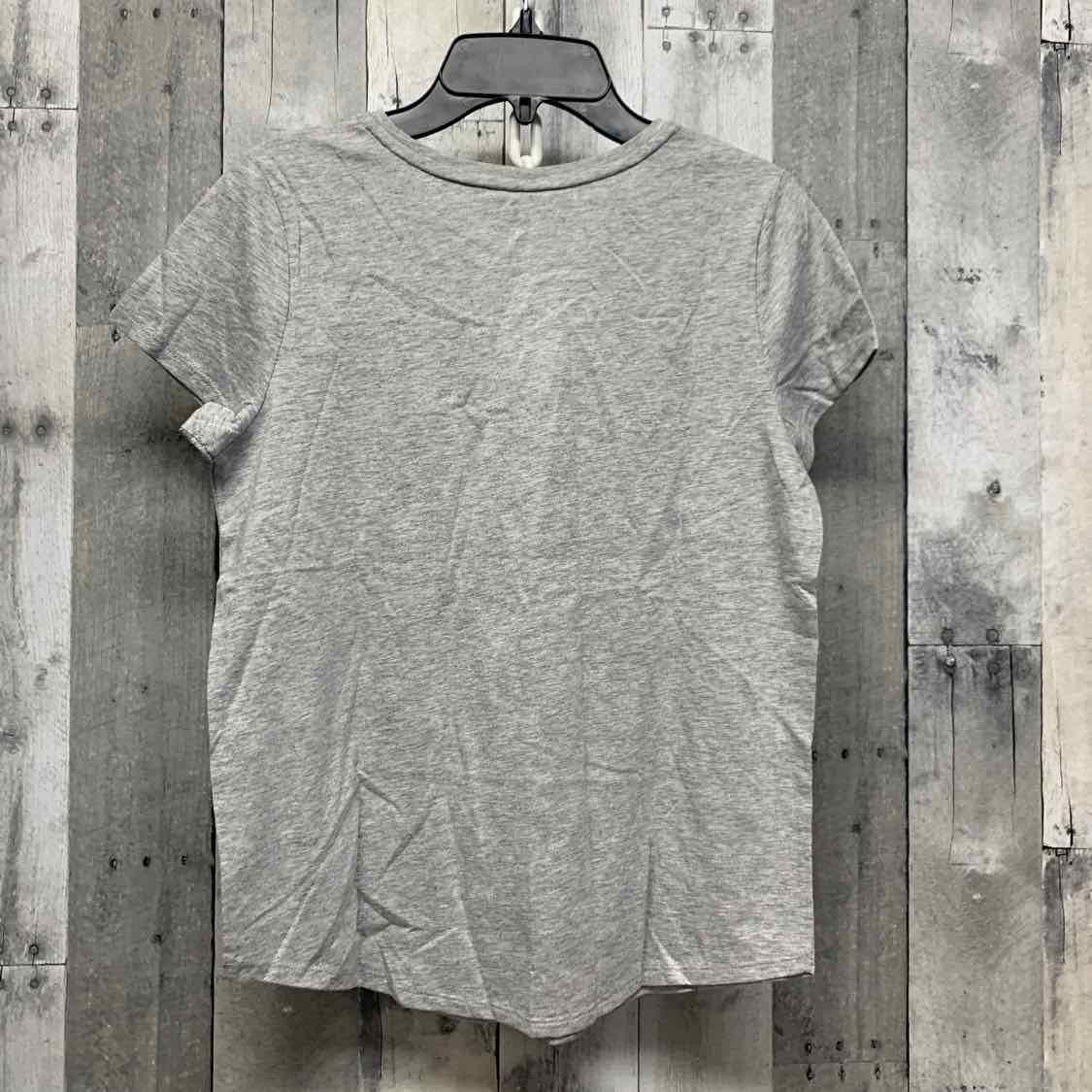 Size 14/16 Gray Graphic SO Short Sleeve Shirt - OodlesCB