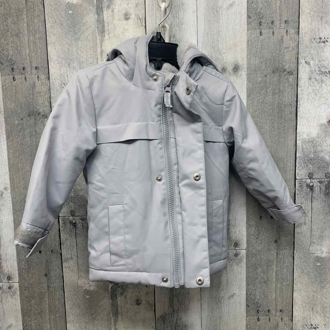 Size 12 Months Gray Cat & Jack Snow Jacket