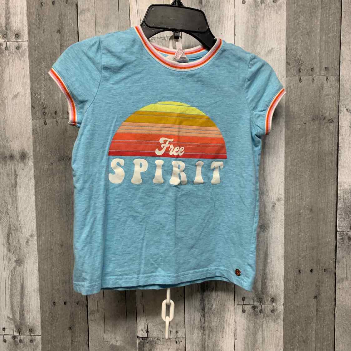 Size 8 Blue Graphic Matilda Jane T Shirt