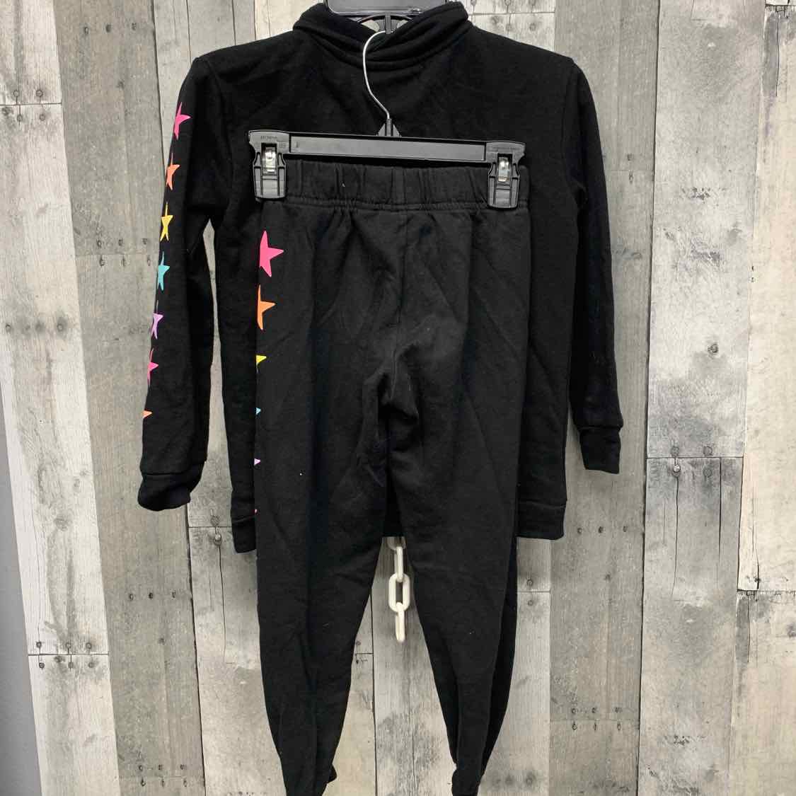 Size 5/6 Black Graphic Children's Place Jacket/Pants