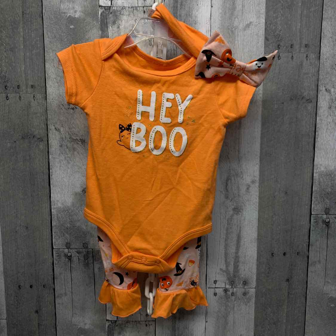 Size 6 Months Orange Baby Starters Shirt/Pants