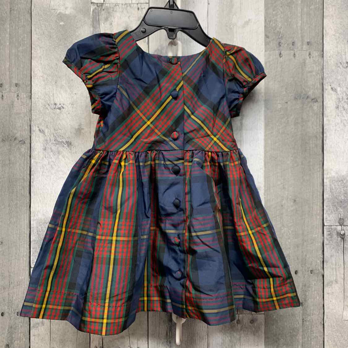 Size 9 Months Navy/Green Ralph Lauren Dress