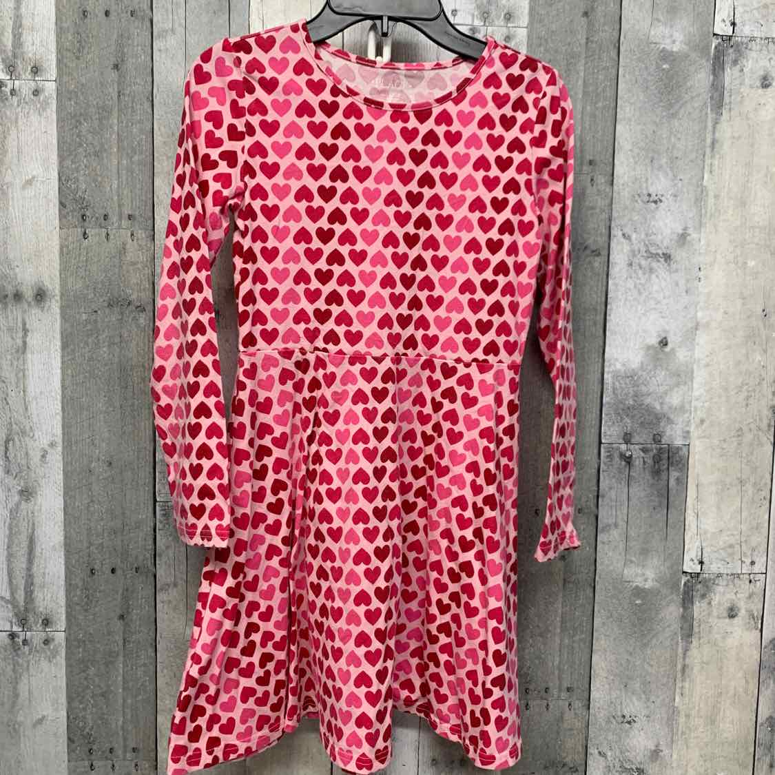 Size 10/12 Pink Print Children's Place LS Dress