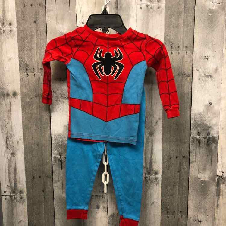 Size 4T Red/Blue Marvel 2pc PJs