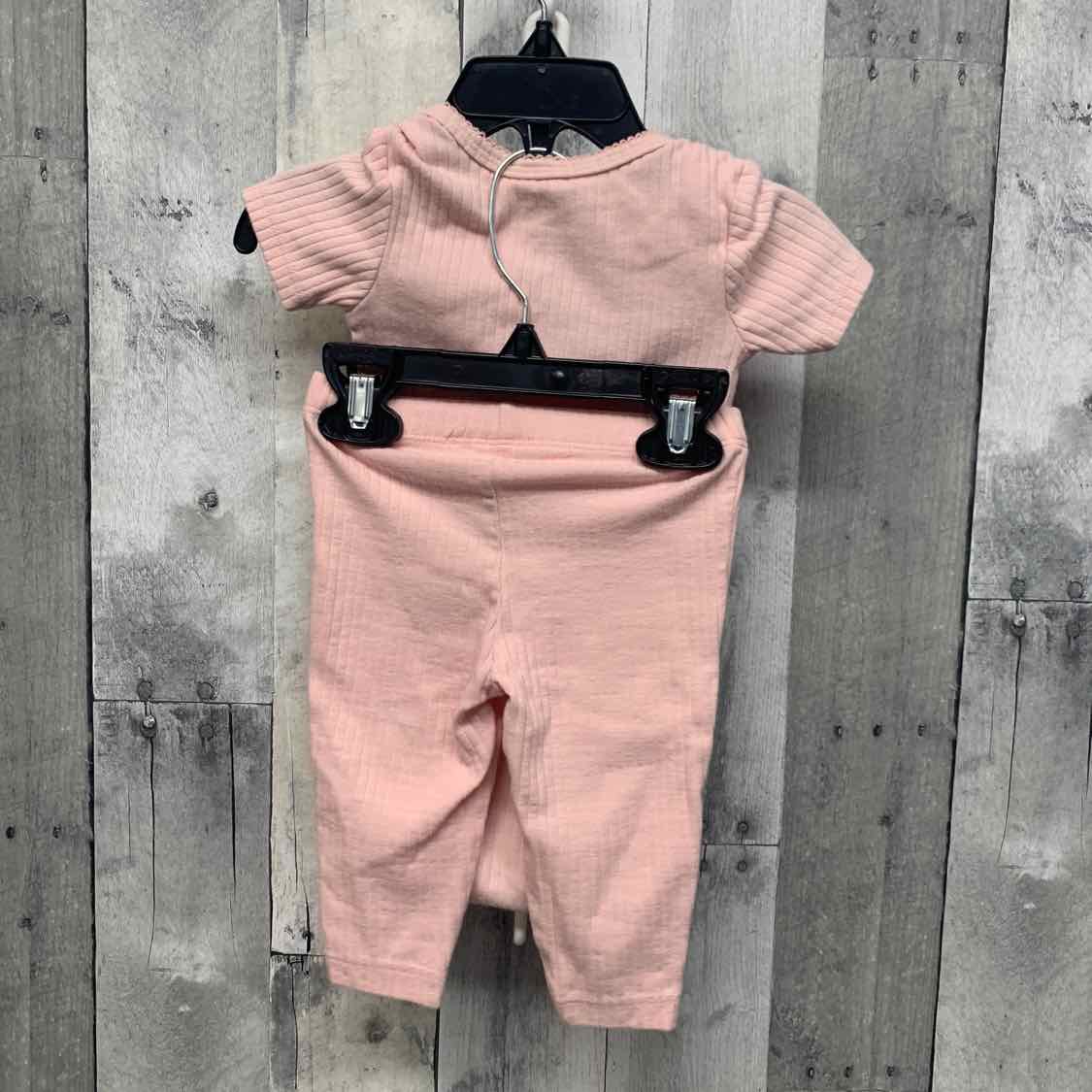 Size 6 Months Pink Just One You Shirt/Pants