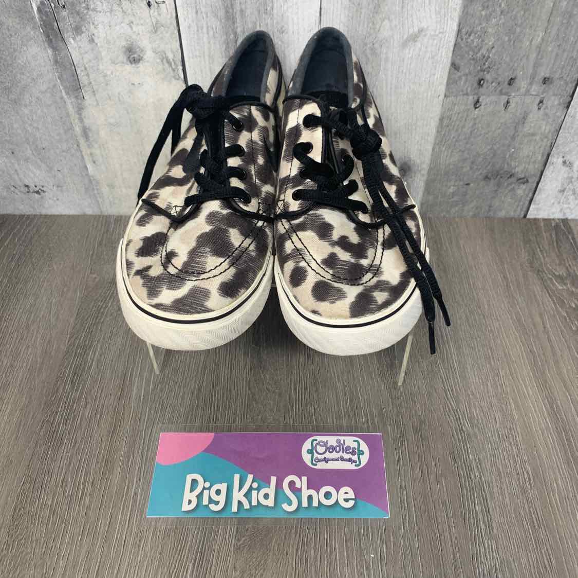 Size 3 Tan Animal Print Sport Brand Sneakers