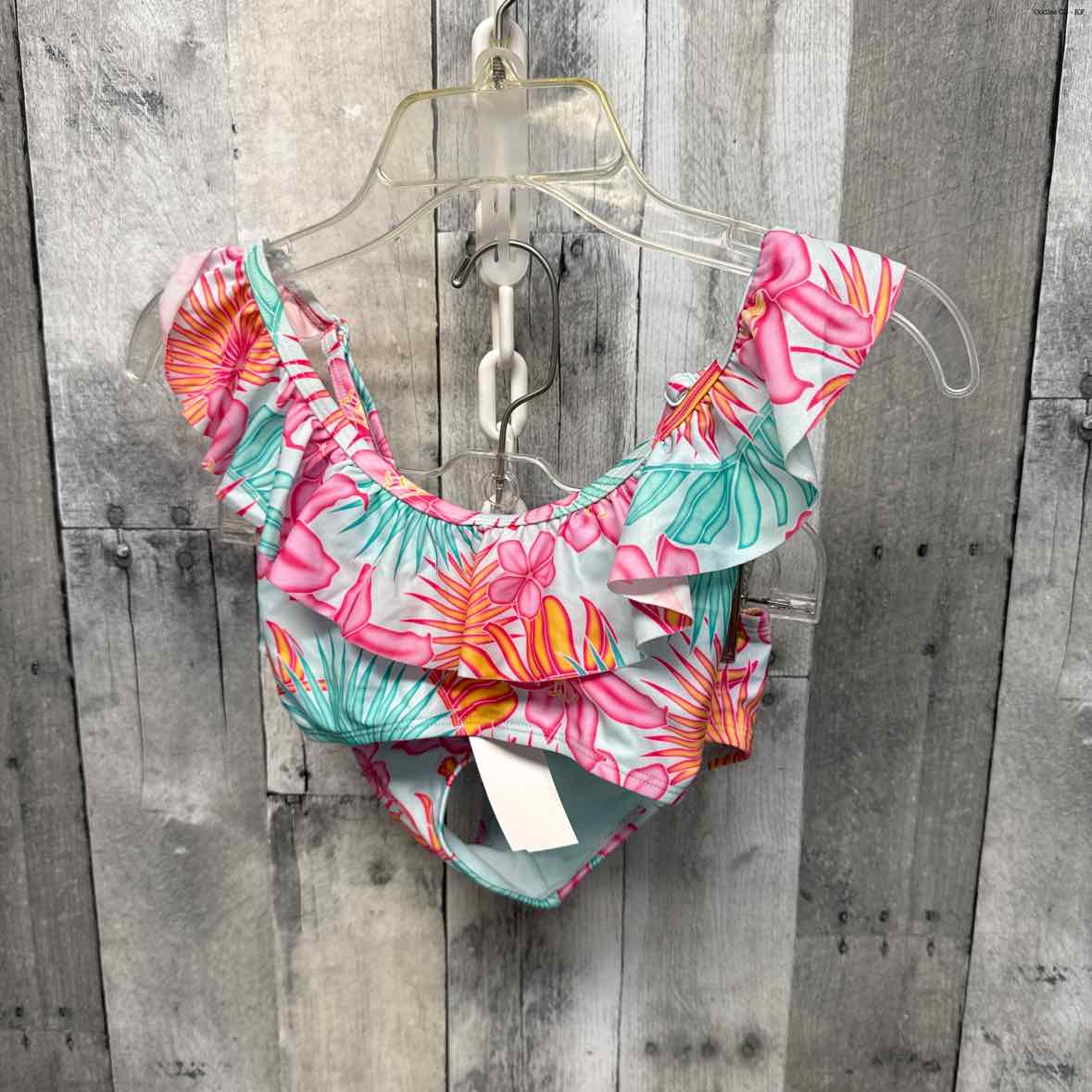 Size 4/5 Blue/Pink Members Mark Swim Suit - 2pc+ - OodlesCB
