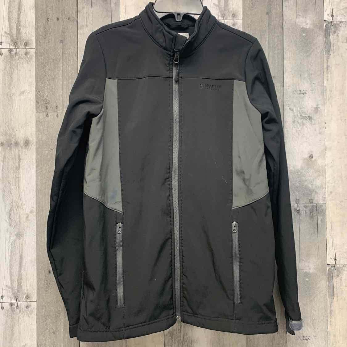 Size 14/16 Black/Gray Magellan Outdoors Heavy Jacket