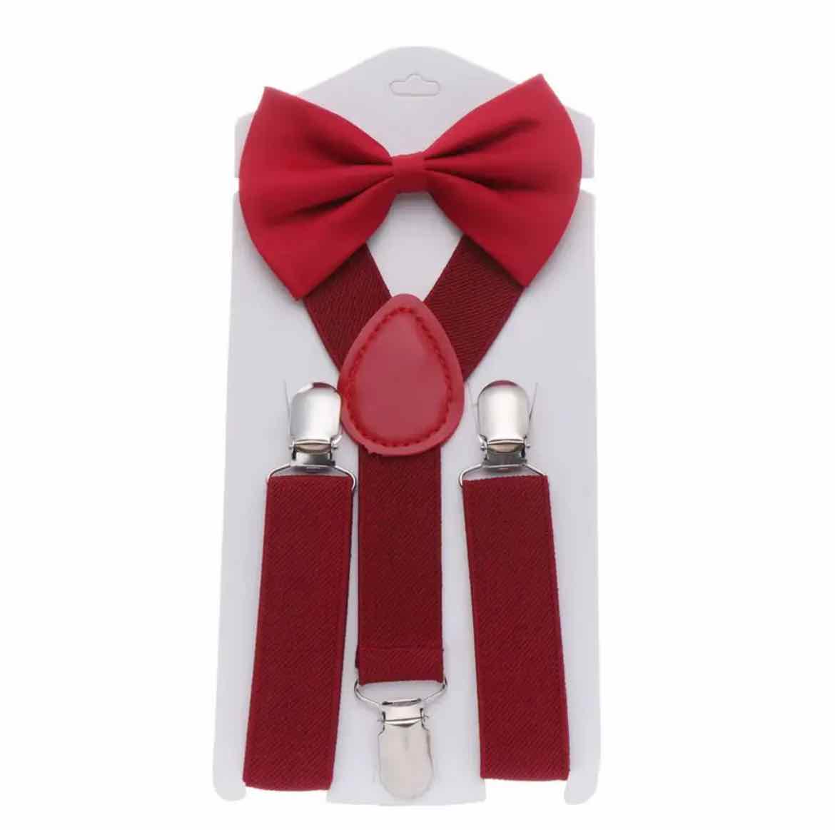 Suspenders w/ Bow Tie - OodlesCB