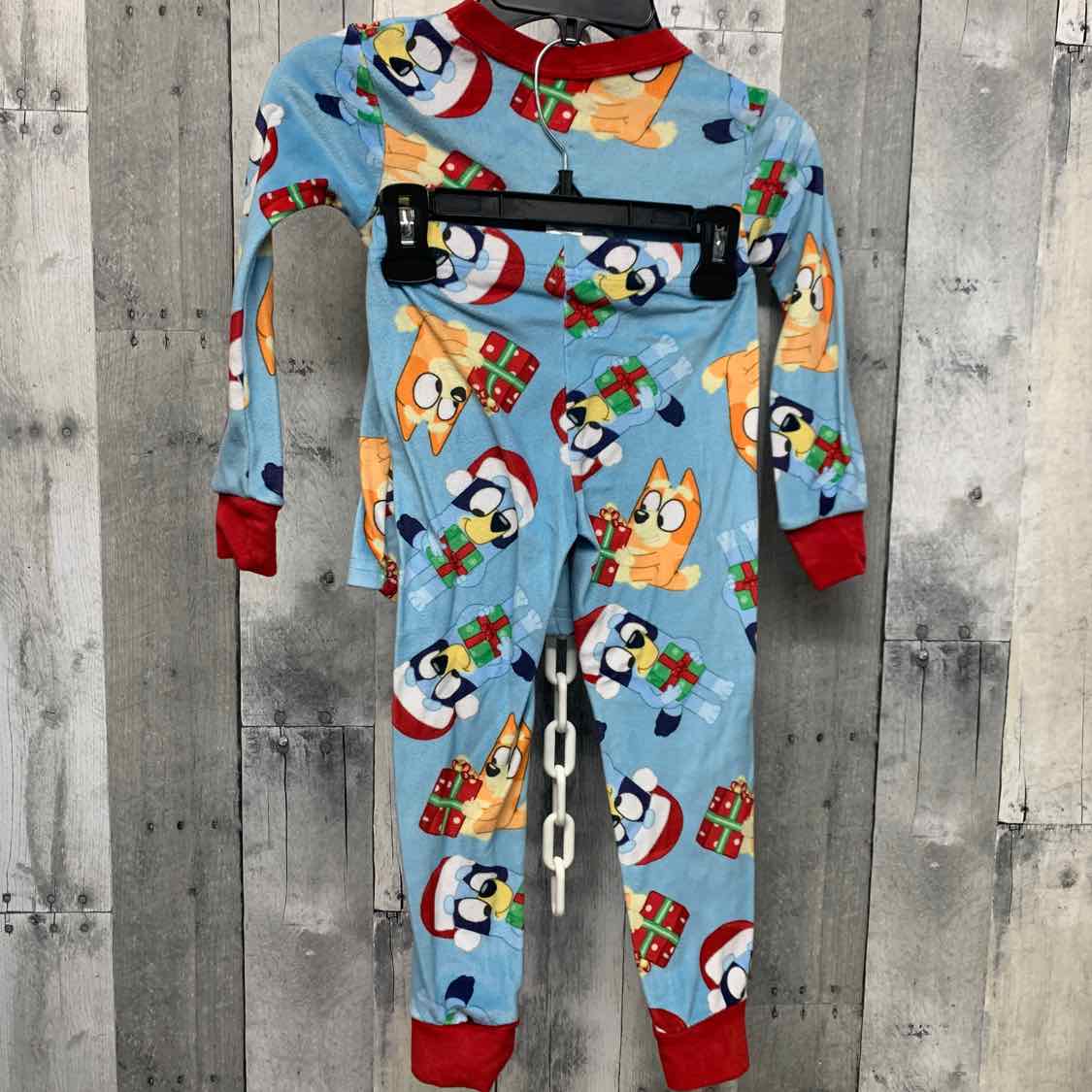 Size 4 Blue Graphic Disney 2pc PJs