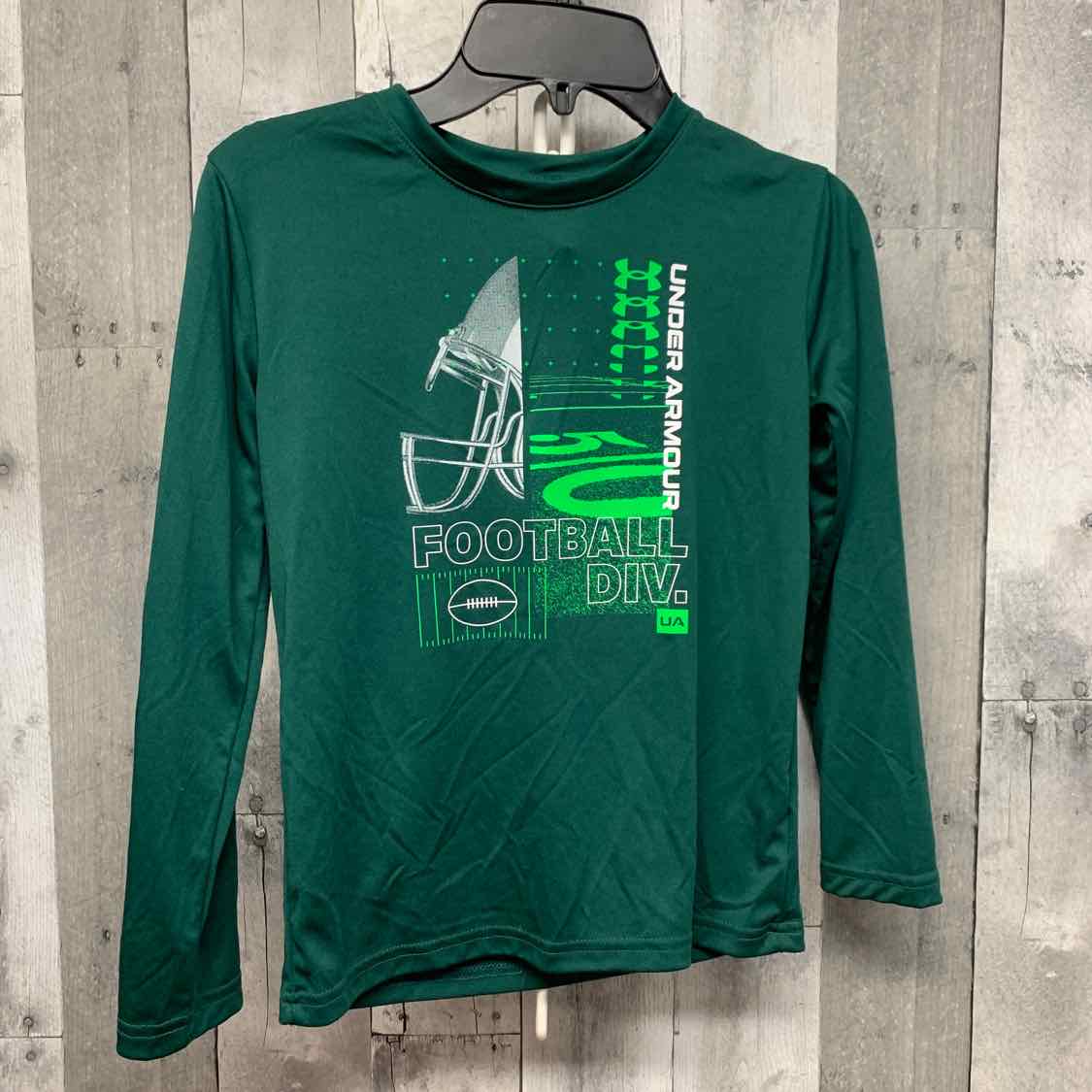 Size 7 Green Sport Brand Long Sleeve Shirt