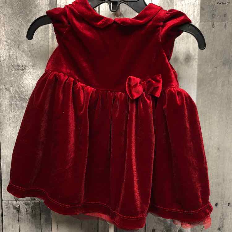 Size 4-6 Months Red H&M Dress