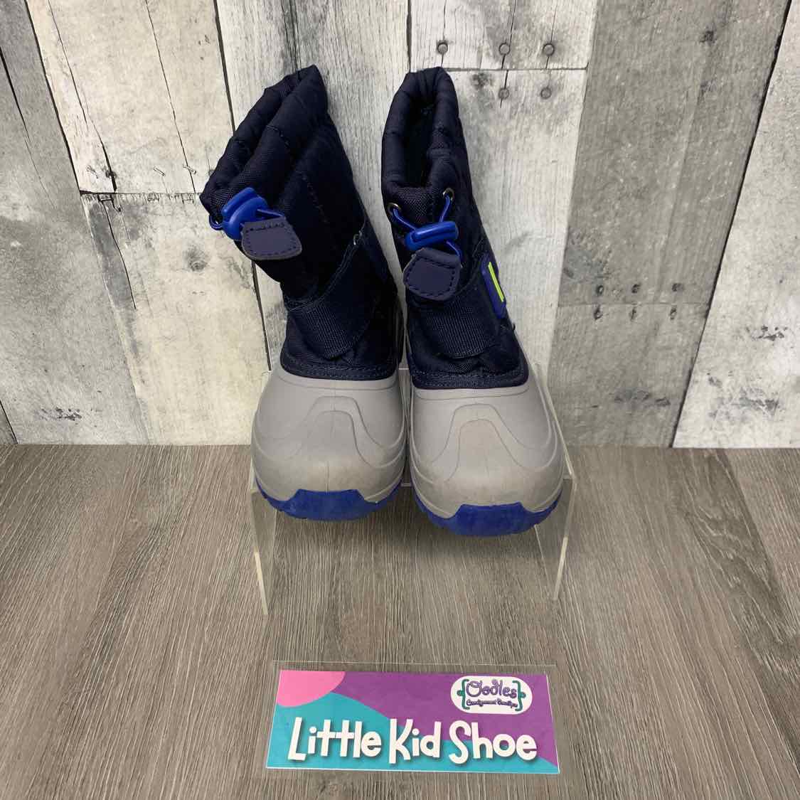 Size 10 Navy/Gray Cat & Jack Snow Boots