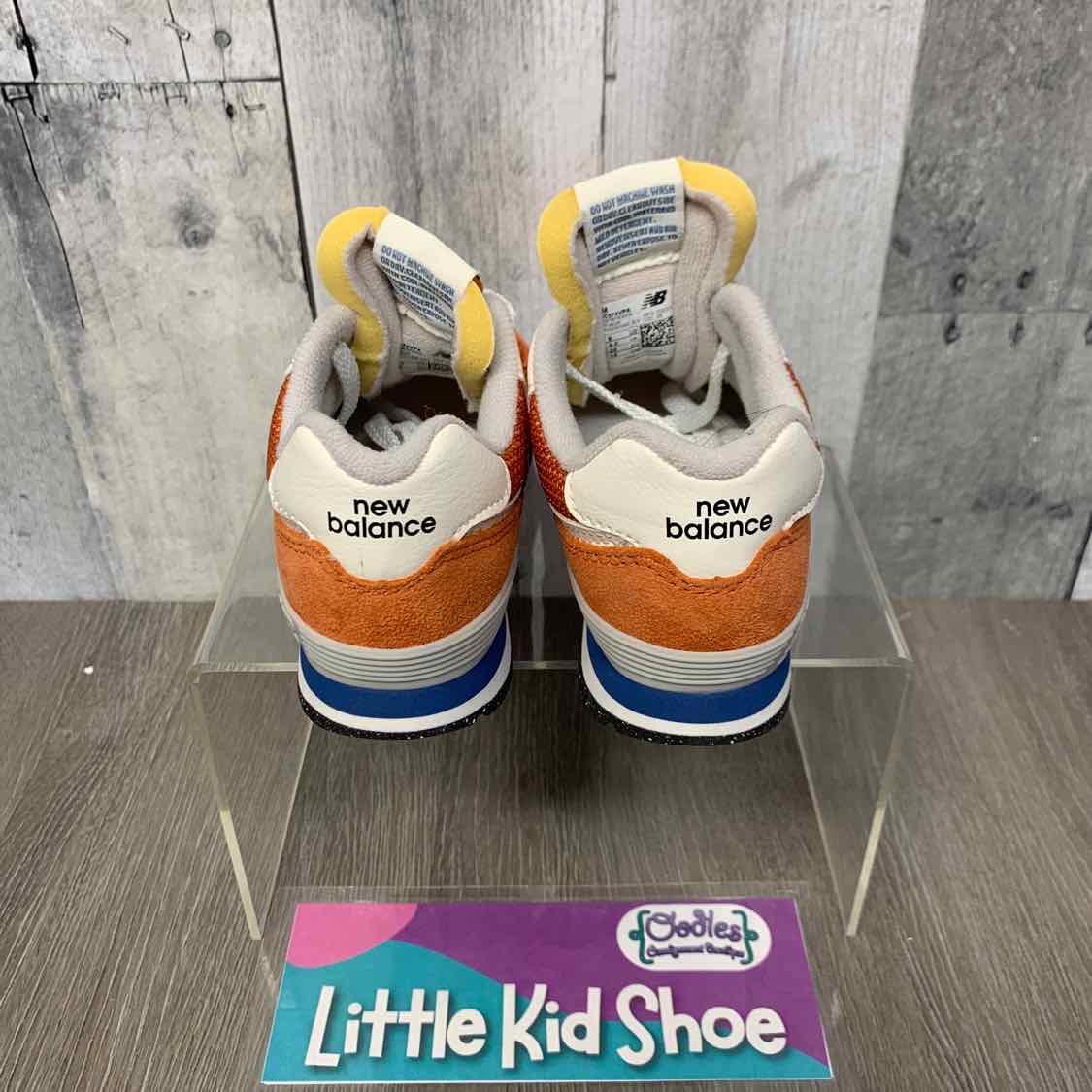 Size 9 Orange/Blue New Balance Sneakers
