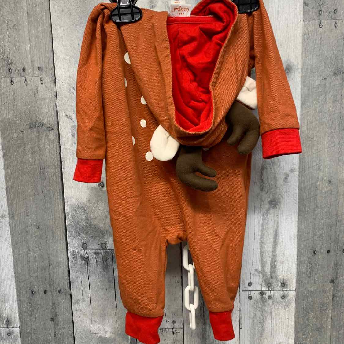 Size 3-6 Months Brown Cat & Jack Romper