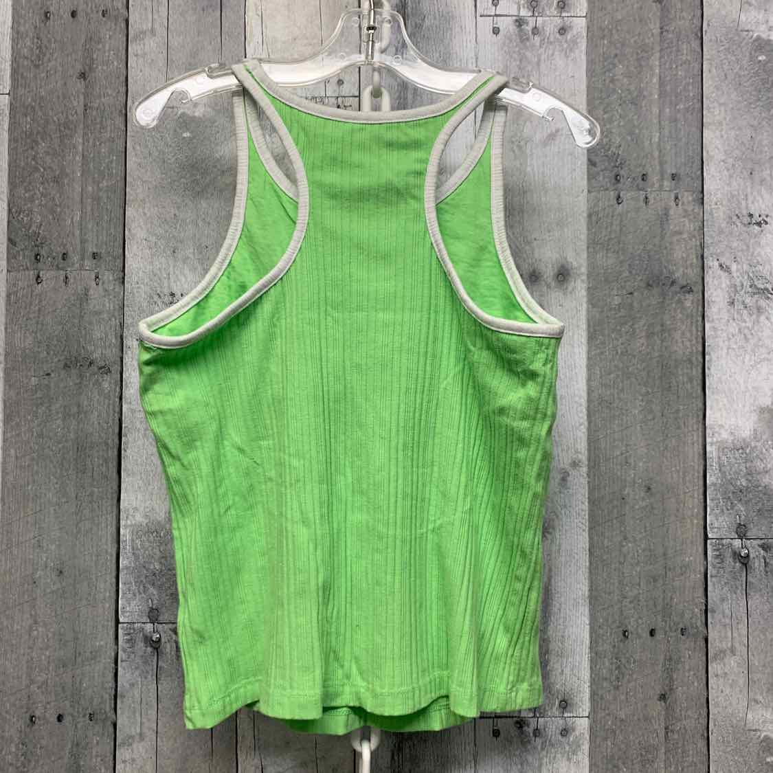 Size Large Green Justice Tank Top - OodlesCB