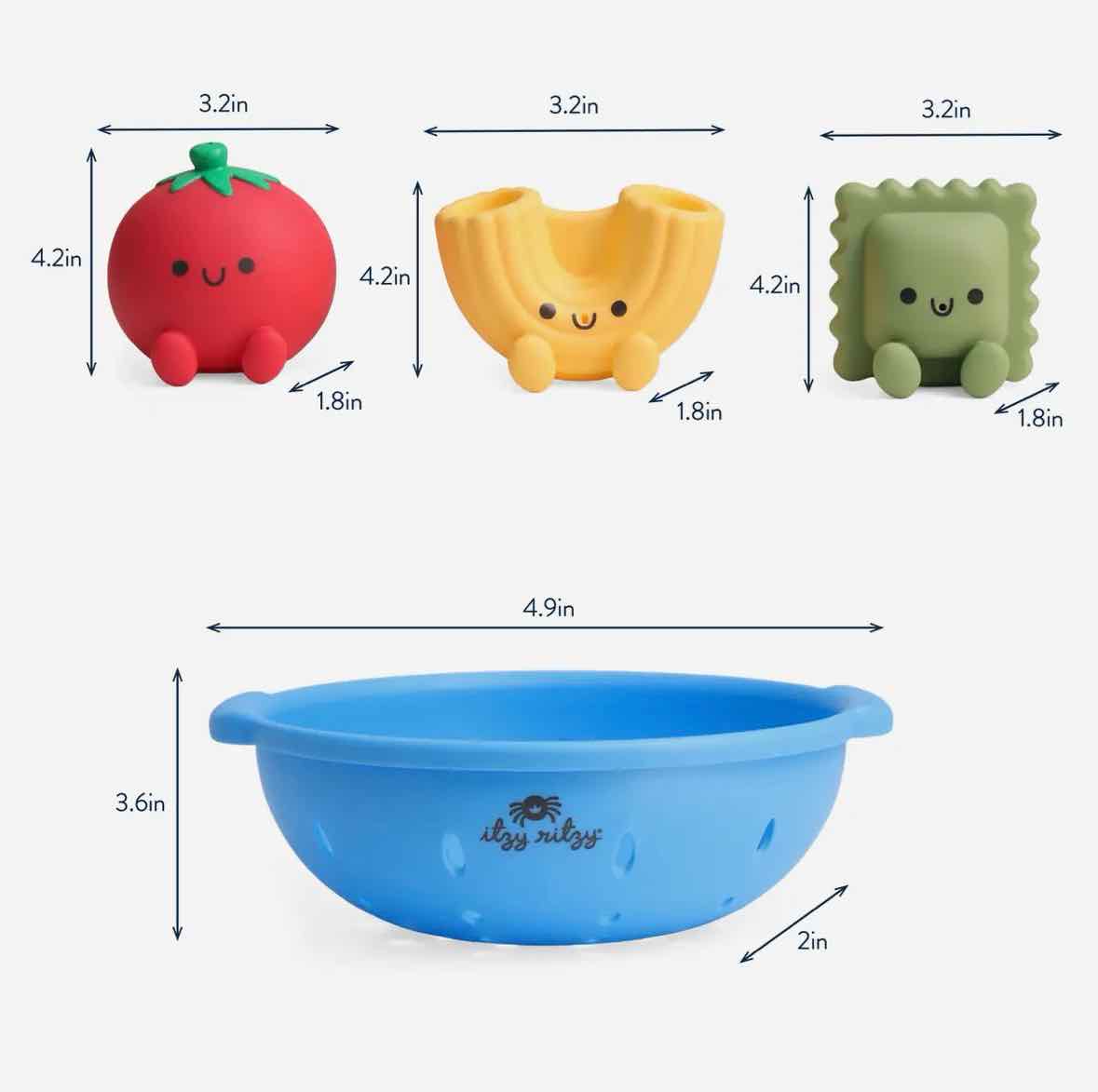 Itzy Splash Pals Pasta - OodlesCB