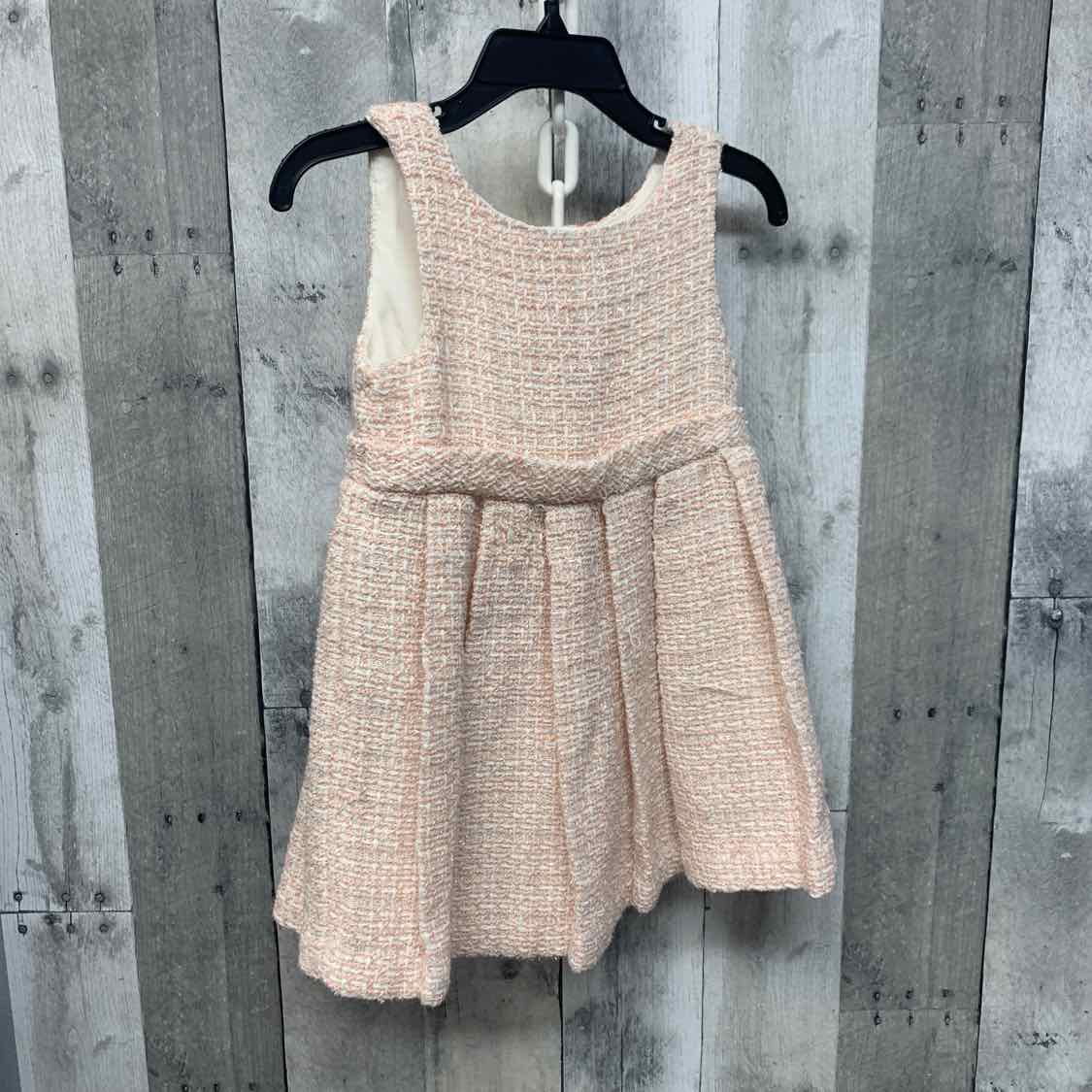 Size 2T Pink/White B Brand Dress