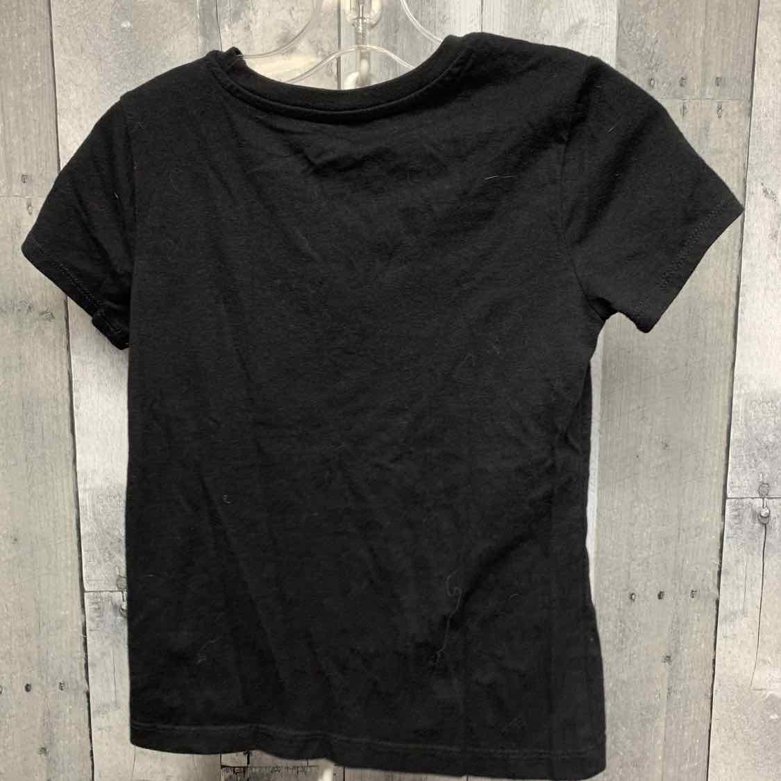 Size 6/6X Black Graphic Wonder Nation T Shirt
