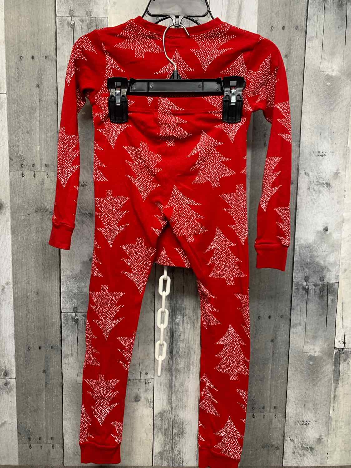 Size 8 Red/White Carter's 2pc PJs