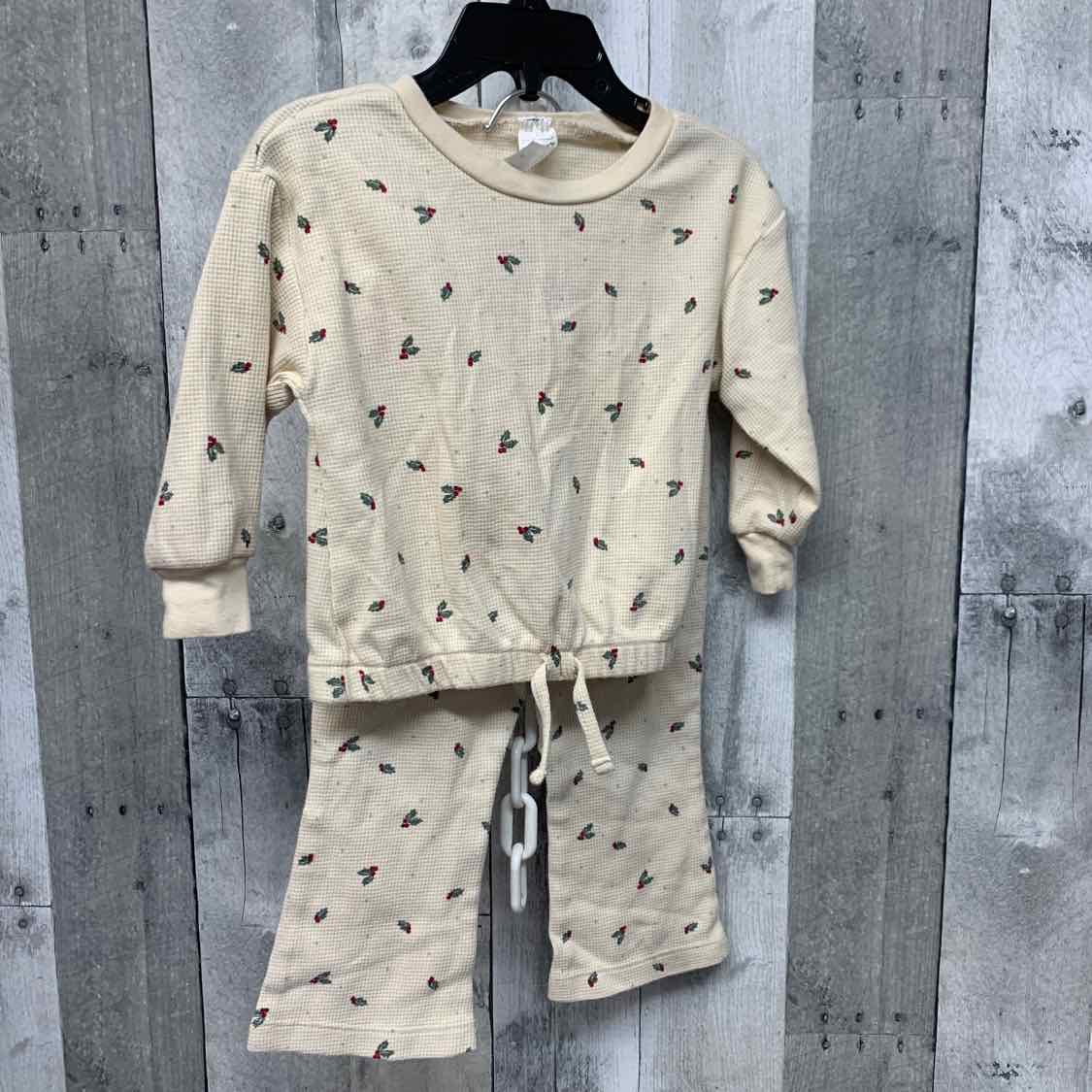 Size 18 Months Ivory Print Child of Mine Shirt/Leggings