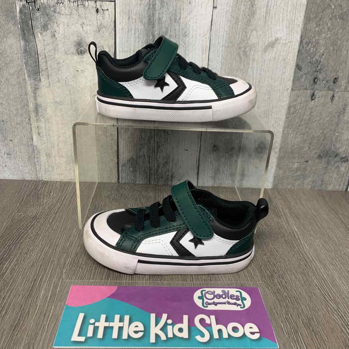 Size 6 Green/White Converse Sneakers