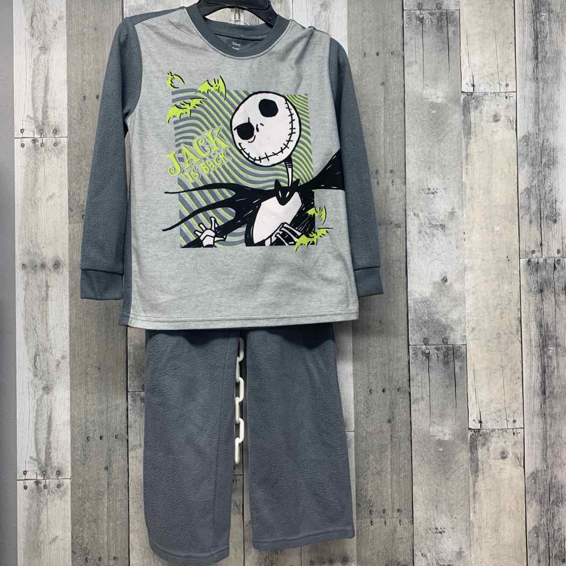 Size 8 Gray Graphic Disney 2pc PJs