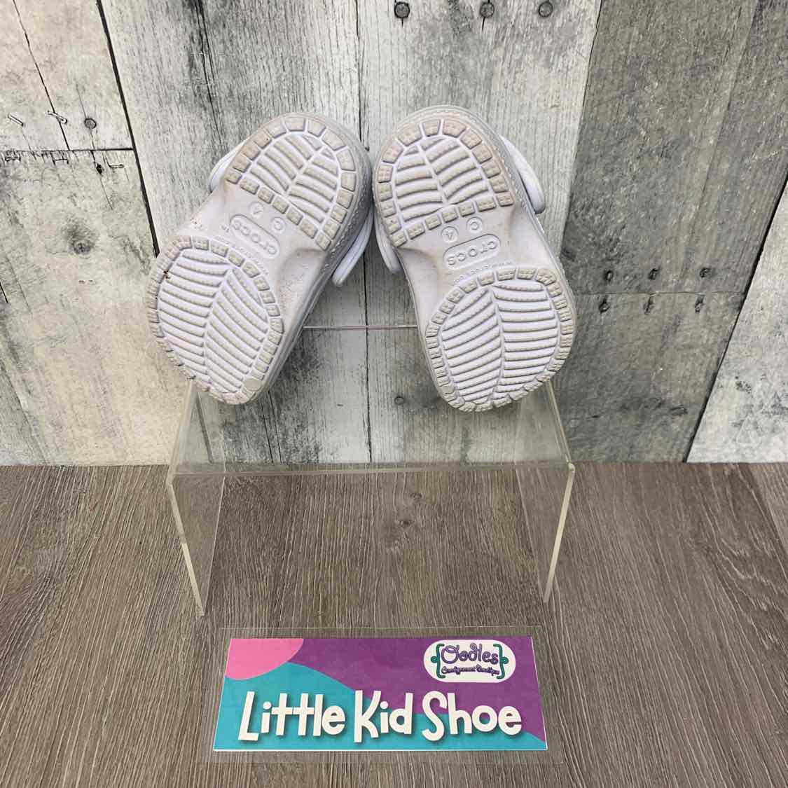 Size 4 Gray Crocs Water Shoes