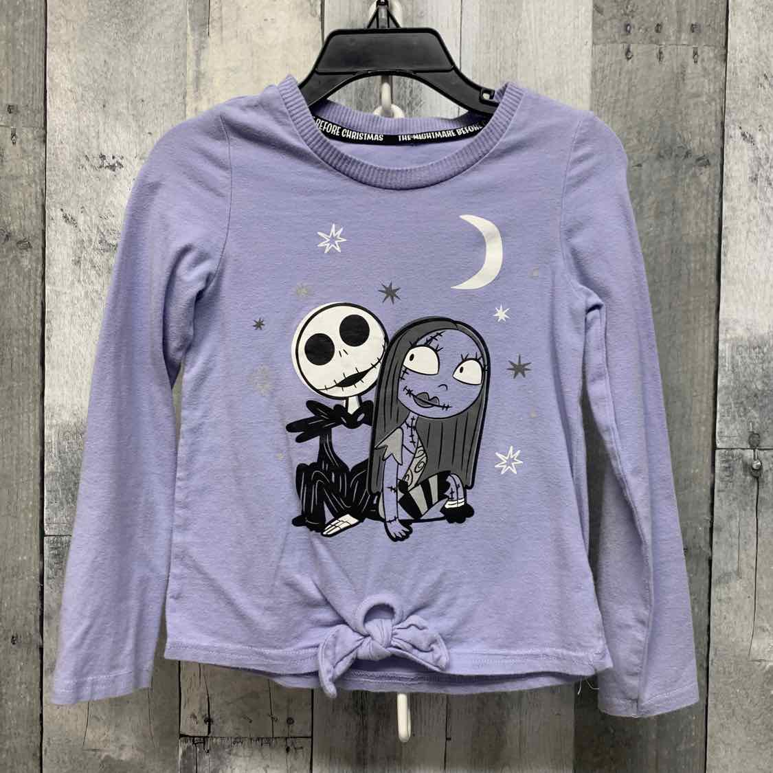Size 4T Purple Graphic Disney Long Sleeve Shirt
