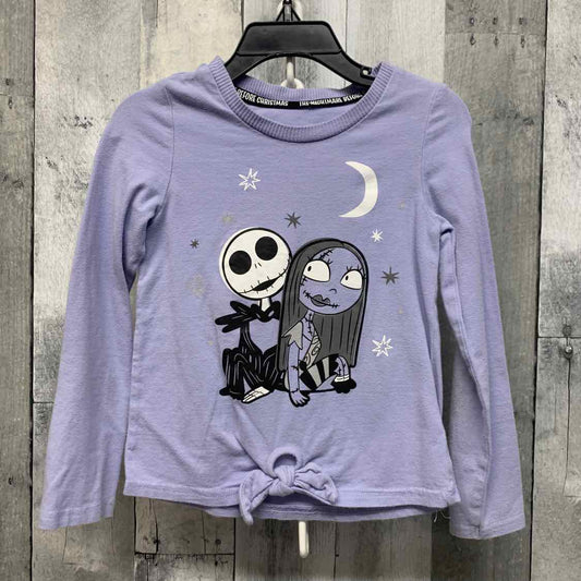 Size 4T Purple Graphic Disney Long Sleeve Shirt
