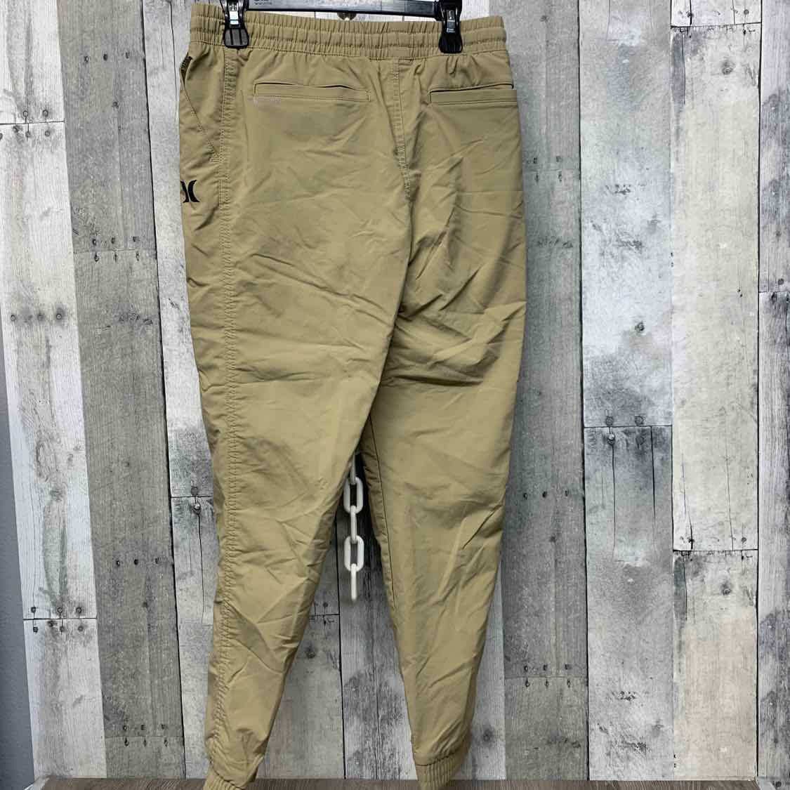 Size Medium Tan Hurley Athletic Pants
