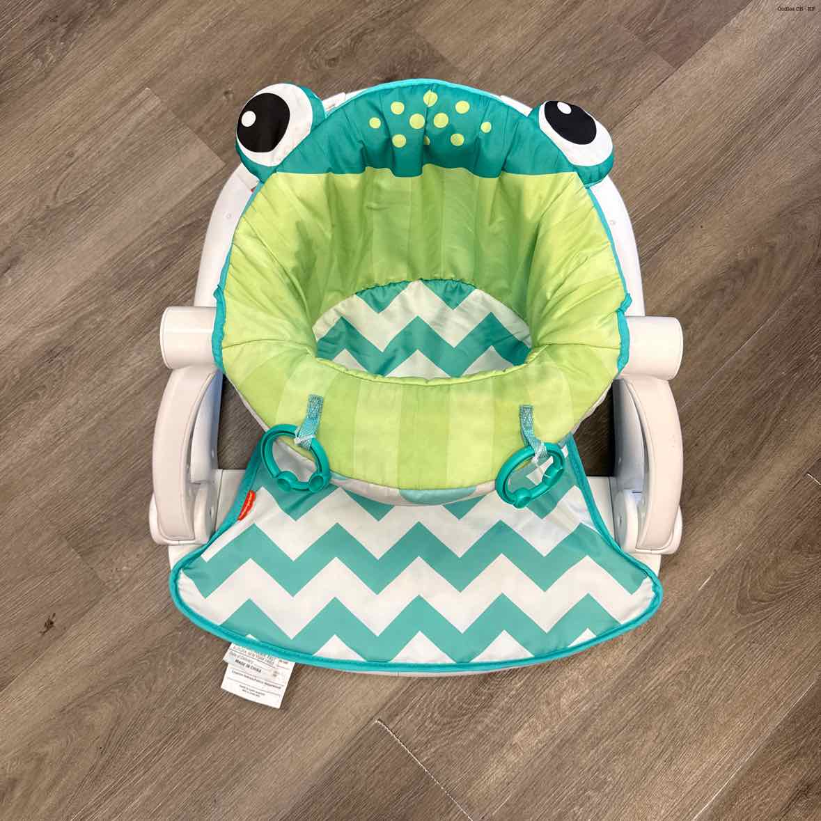 Fisher Price Blue/White Frog Infant Seat